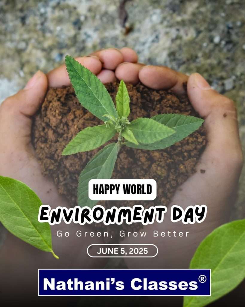 World Environment Day at Nathani's Classes